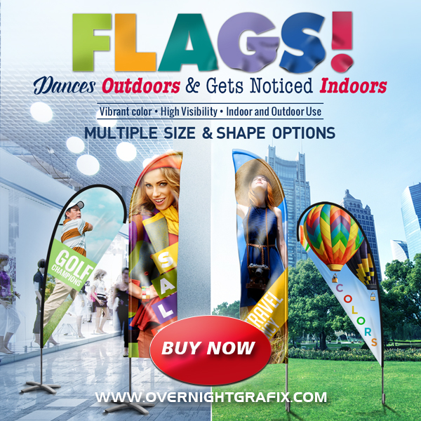 What are feather flags, flutter flags?