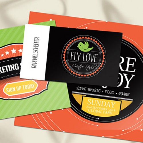 2" X 3.5" 16PT Oval Business Cards with silk lamination