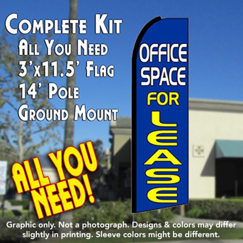 OFFICE SPACE FOR LEASE FEATHER FLAGS