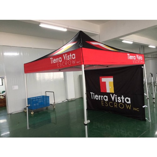 Custom Canopy Trade Show Display Tents with your Logo Full Color 10x10 40mm frame Overnight Grafix
