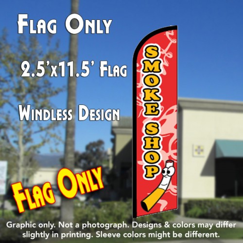 patriotic bq WINDLESS Swooper Feather Flag Banner Sign 3x11.5 NOW OPEN