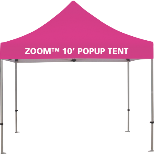Custom Printed Zoom 10 Popup Canopy Event Tent 