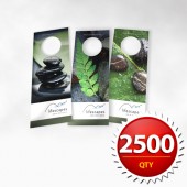 2500 Door Hanger - Color Front/Color Back (4.25"x11")