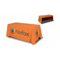 6ft Table Cover 3 sided (open back)