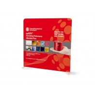 8ft Straight Tension Fabric Display     FREE GROUND SHIPPING Next Day Print