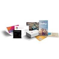 2" X 3.5" 14PT Matte/Dull Finish Business Cards Free Ground Shipping