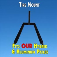 Feather Banner Tire Mount (Flutter and Windless Poles)