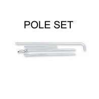 Rectangle Feather Flag Pole Small