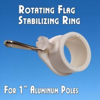 Rotating Flag Mounting Rings (1) for Aluminum Flag Poles