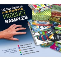 Printing Sample Packs for Marketing, Majestic, Packaging and Overnight Grafix Products