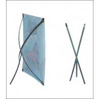 Stainless Steel Banner Stand