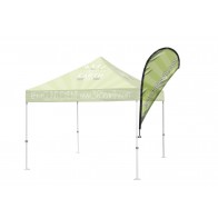 Tent Teardrop Feather Flag Small  FREE GROUND SHIPPING Next Day Print