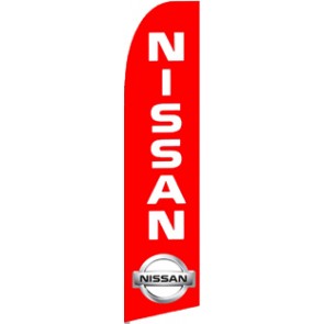 Nissan  (11.5 x 2.5) Feather Banner Flag 