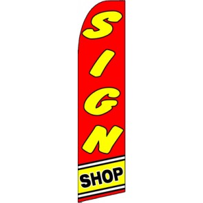 SIGN SHOP  Feather Banner Flag