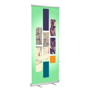 Standard Retractable Banner Stand 23"x66"  (Stand + Insert)
