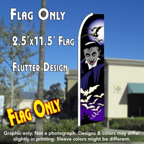 VAMPIRE (Halloween) Flutter Feather Banner Flag (11.5 x 2.5 Feet)
