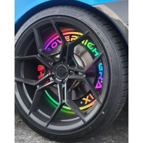 Wheel Lights by Aero2glow  // set of 4  // Bluetooth app