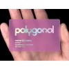 1000 Frosted & Clear Plastic Business Cards Round corners