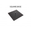 square base as weight for windless flag