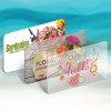 clear plastic card