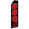 BBQ (Flames)  Feather Banner Flag