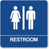 ADA Signs 8" x 8" Restroom