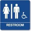 ADA Signs 8" x 8" Restroom_with_wheel_chair