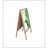 Bamboo A-Frame Banner Stand - Double Faced