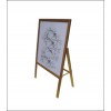 Bamboo A-Frame Banner Stand - Single Faced