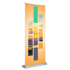 Deluxe Retractable Banner Stand - Double Sided 33"x81"