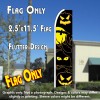 EYES (Halloween) Flutter Feather Banner Flag (11.5 x 2.5 Feet)