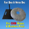 Feather Banner Flat Base Mount And Water Bag (For Flutter and Windless Poles)