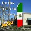 MEXICO/Mexican Flag Flutter Feather Banner Flag (11.5 x 2.5 Feet)