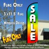 Sale (Multicolor) Windless Polyknit Feather Flag (3 x 11.5 feet)