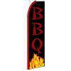 BBQ (Yellow Flames)  Feather Banner Flag 