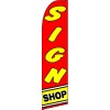 SIGN SHOP  Feather Banner Flag 