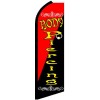 BODY PIERCING  Feather Banner Flag 