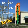 Skateboards Flutter Feather Banner Flag (11.5 x 2.5 Feet)