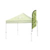Tent Angled Feather Flag Small  FREE GROUND SHIPPING Next Day Print