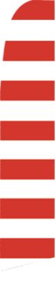 Just Bars  Feather Banner Flag Kit (Flag, Pole, & Ground Mt)