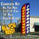 Aseguranza & Insurance Windless Feather Banner Flag Kit