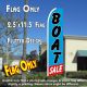 Boat Sale Windless Advertising Feather Banner – Flag Only