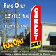 CARPET SALE (Red/Yellow) Flutter Feather Banner Flag (11.5 x 2.5 Feet)