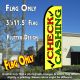CASH FOR GOLD (Red) Flutter Feather Banner Flag Kit (Flag, Pole, & Ground Mt)