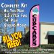 Cupcakes Windless Advertising Feather Banner – Complete Flag Kit