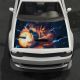 Dragon ball goku Custom hood wrap for cars, car hood decal, truck hood wrap, car hood sticker, truck decal, hood wrap for truck, bonnet wrap, vinyl sticker 