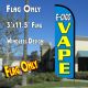 maximize e-cigs vape windless polyknit feather flags