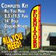 FURNITURE Recliners Sofas Beds Tables Windless Feather Banner Flag Kit (Flag, Pole, & Ground Mt)