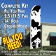 GHOSTS (Halloween) Flutter Feather Banner Flag Kit (Flag, Pole, & Ground Mt)