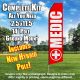 Medic (Red/White) Econo Feather Banner Flag Kit